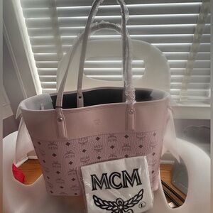 MCM Pink Tote with Dustbag